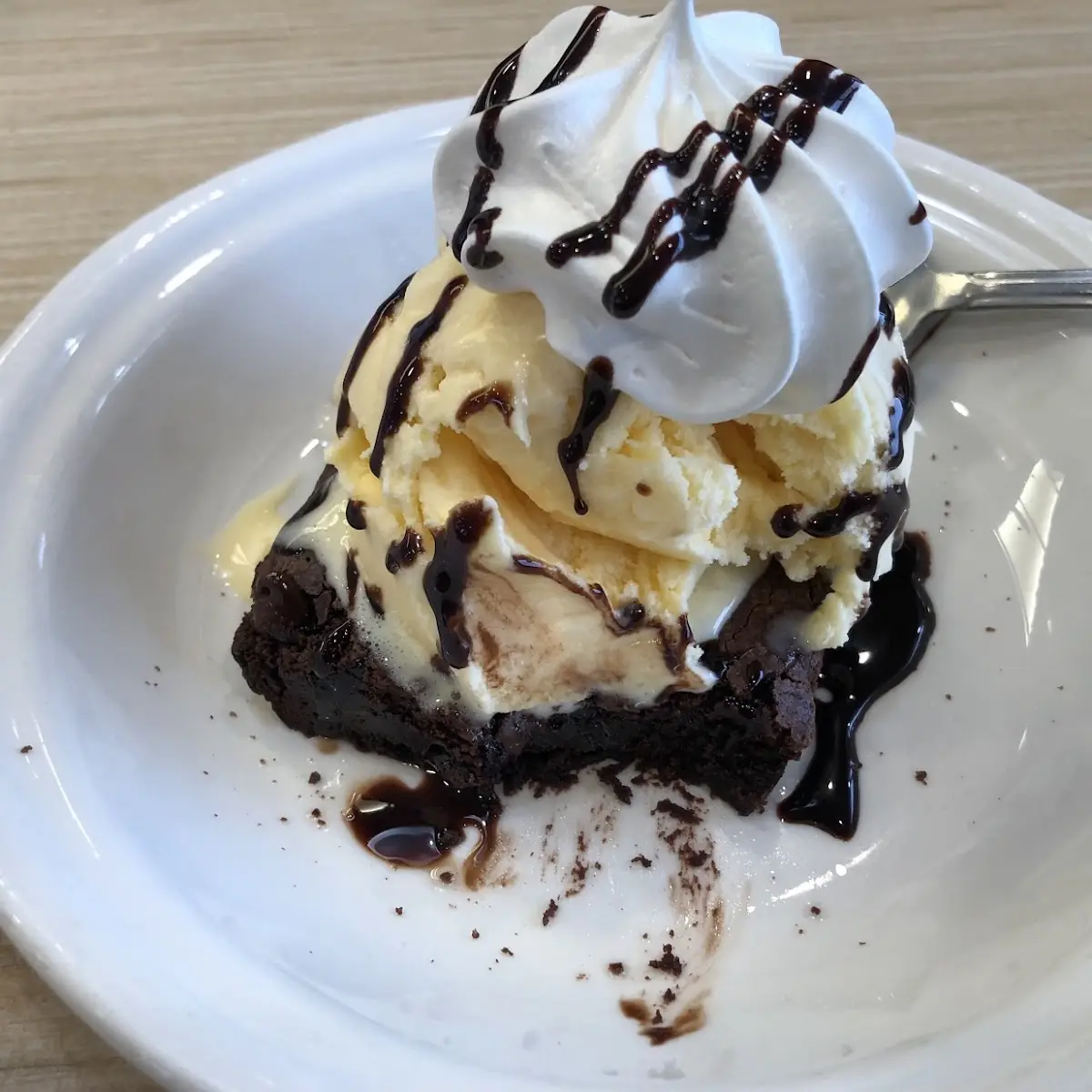 Brownie Sundae