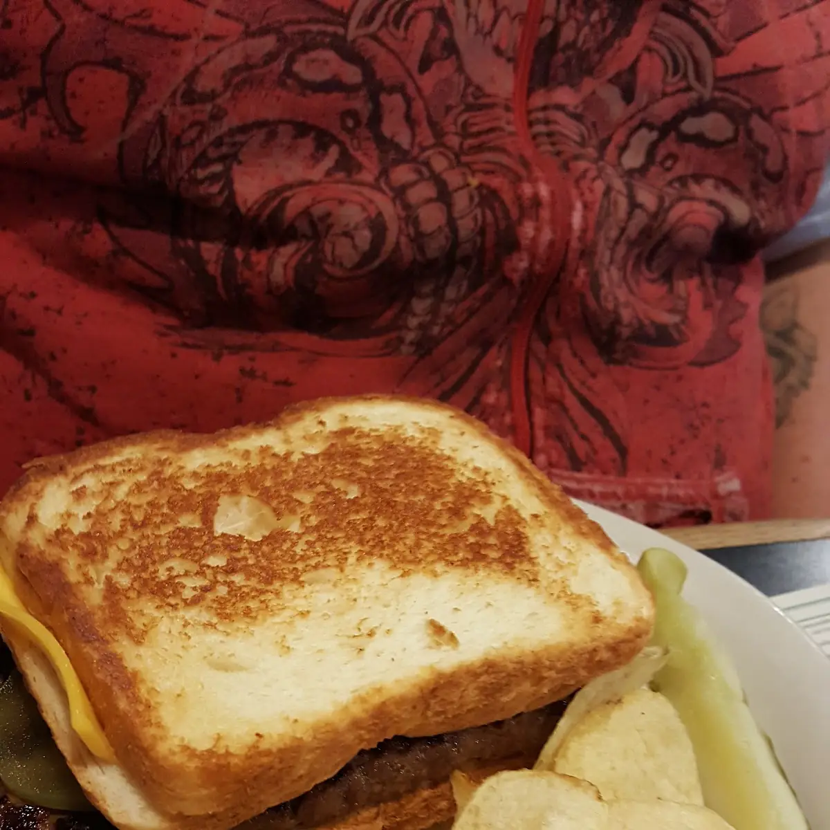 Grilled Cheese Burger
