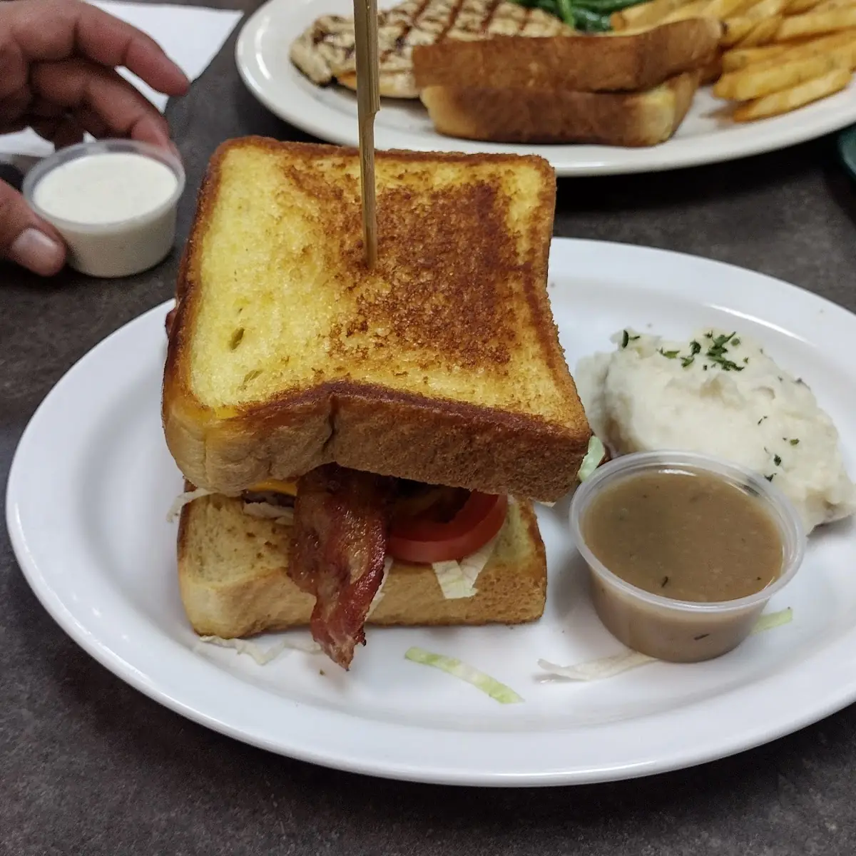 Texas Toast Smash Burger