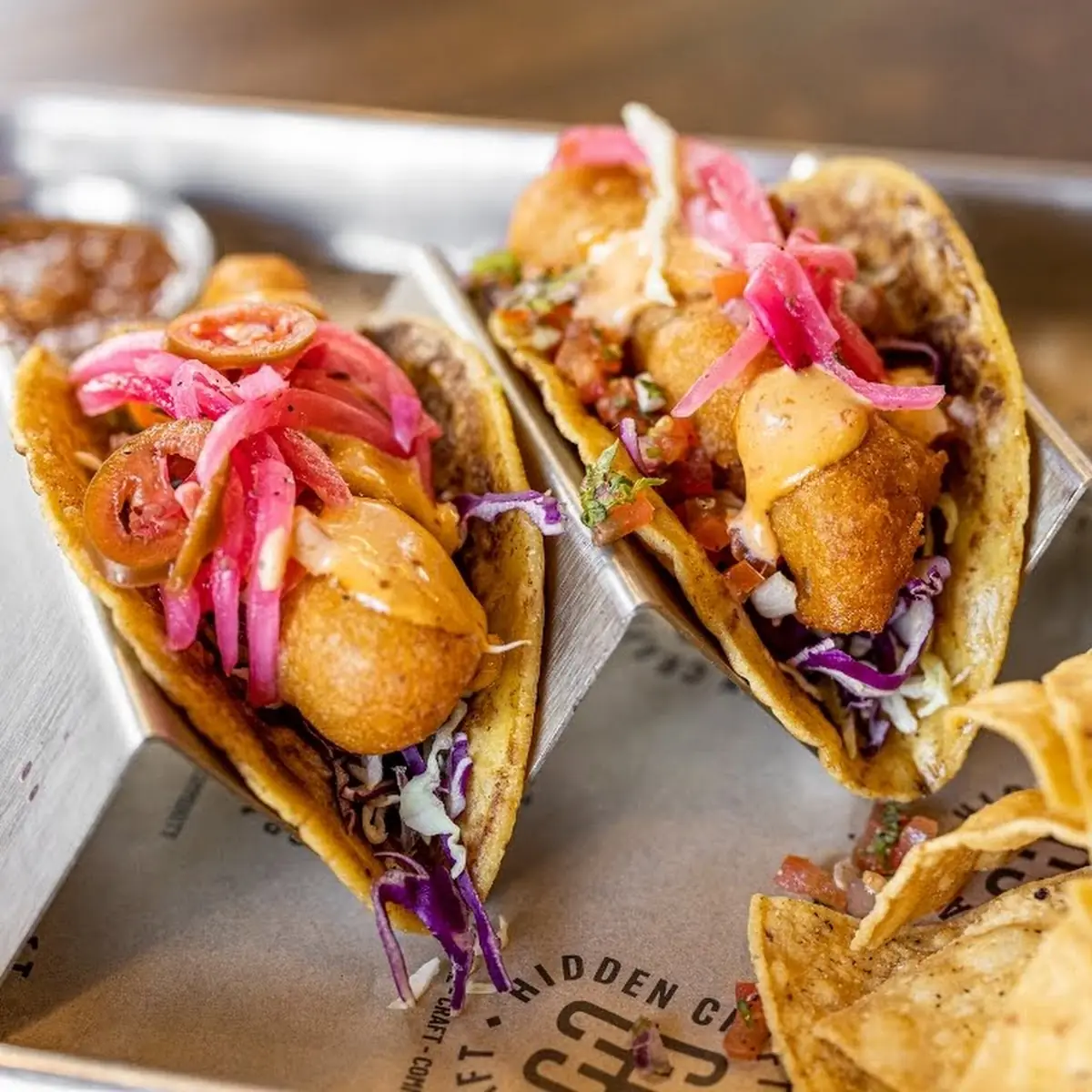 Steak Thai Taco Trio