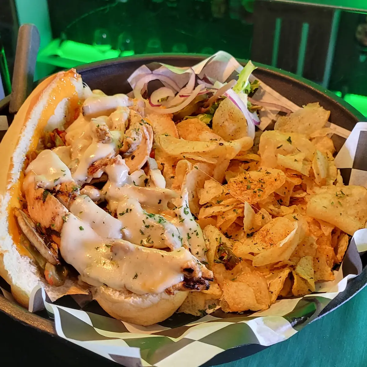 Chicken Philly Cheese Steak