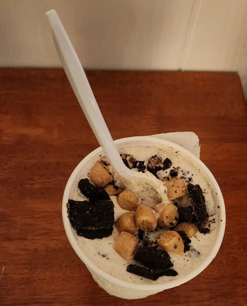 Blitz Vanilla Ice Cream Double Oreo and Cookie Dough