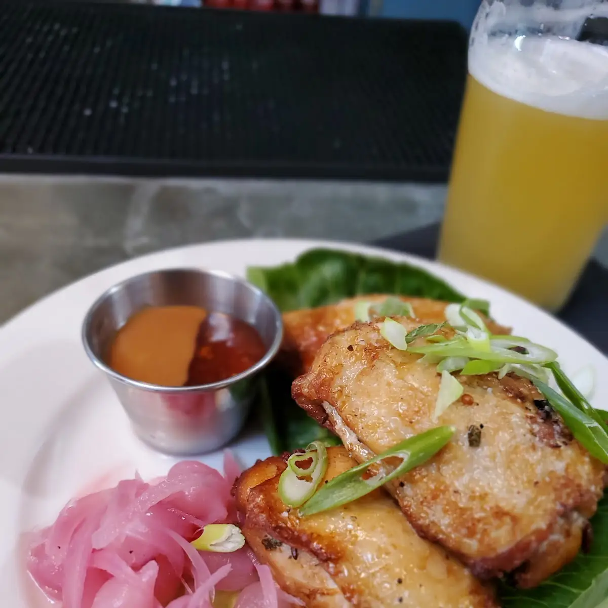 Thai Chili Crispy Chicken Thighs