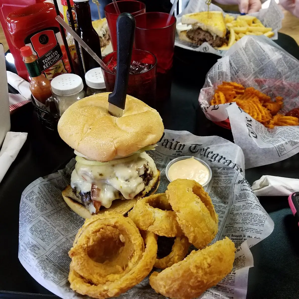 Mushroom Swiss Burger