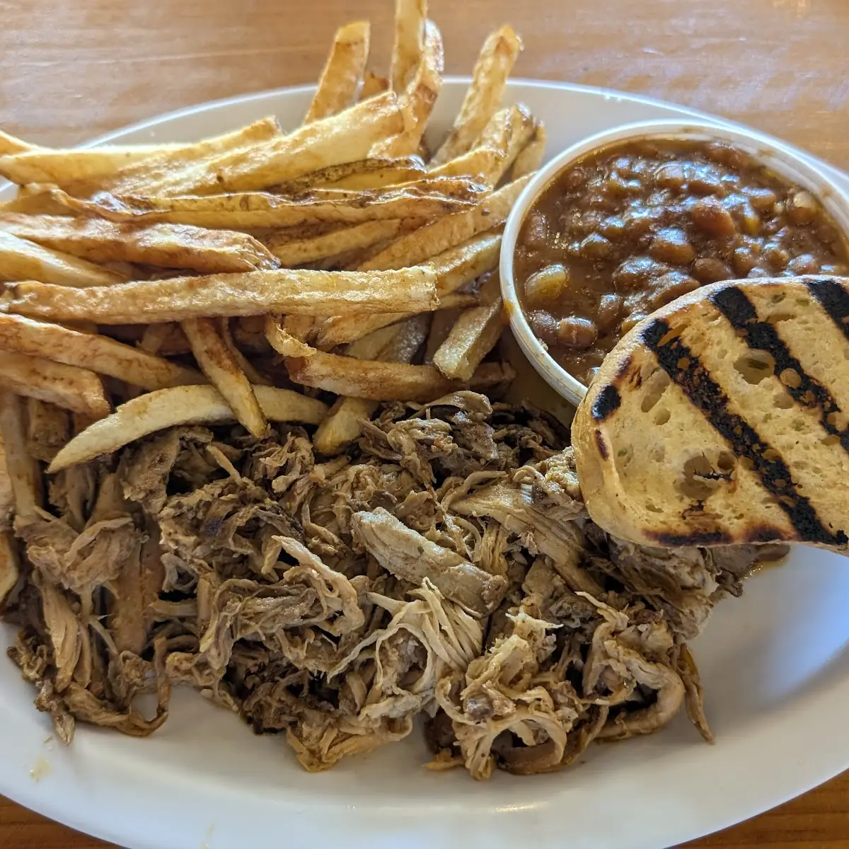 The Hog Pulled Pork Sandwich