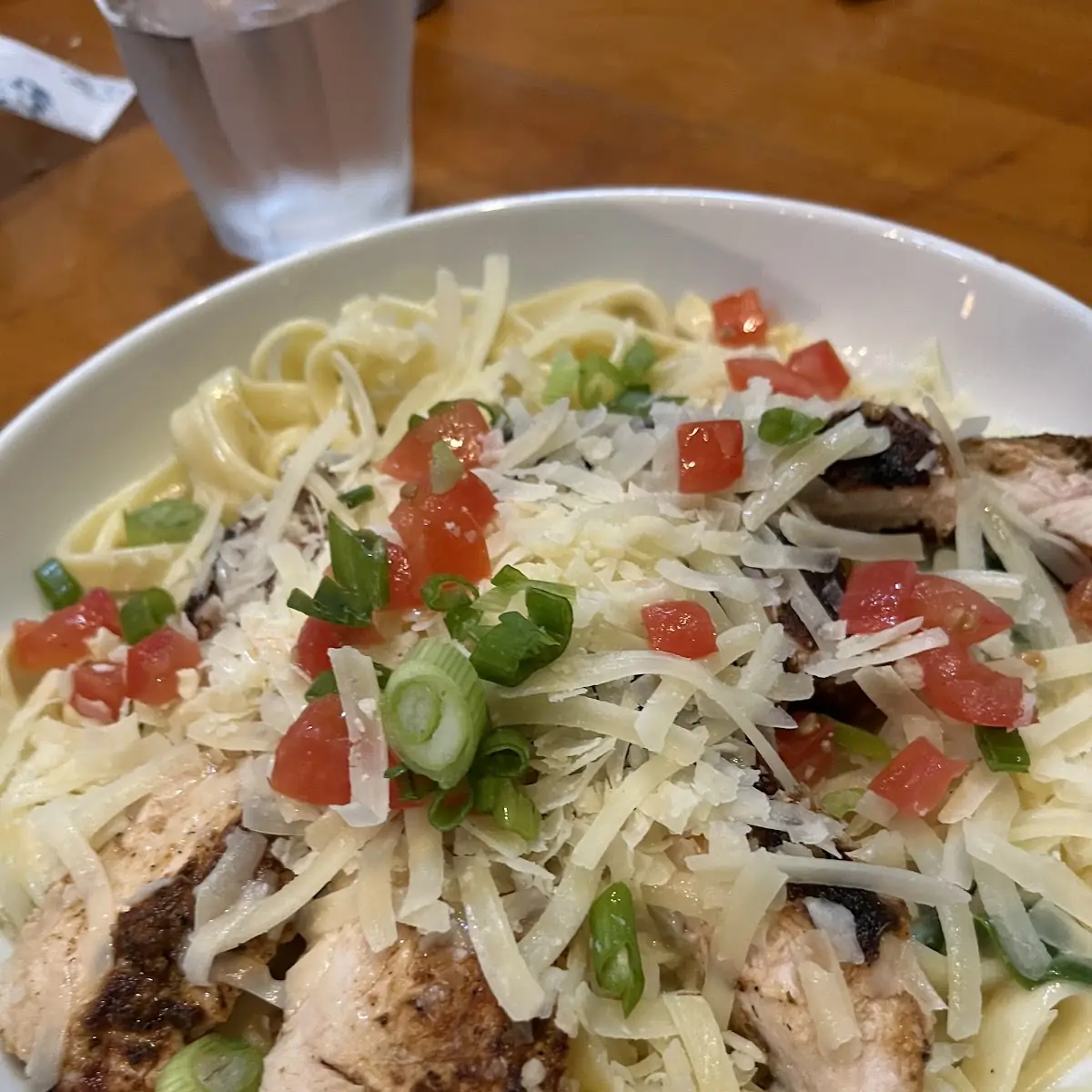 Blackened Chicken Fettuccine