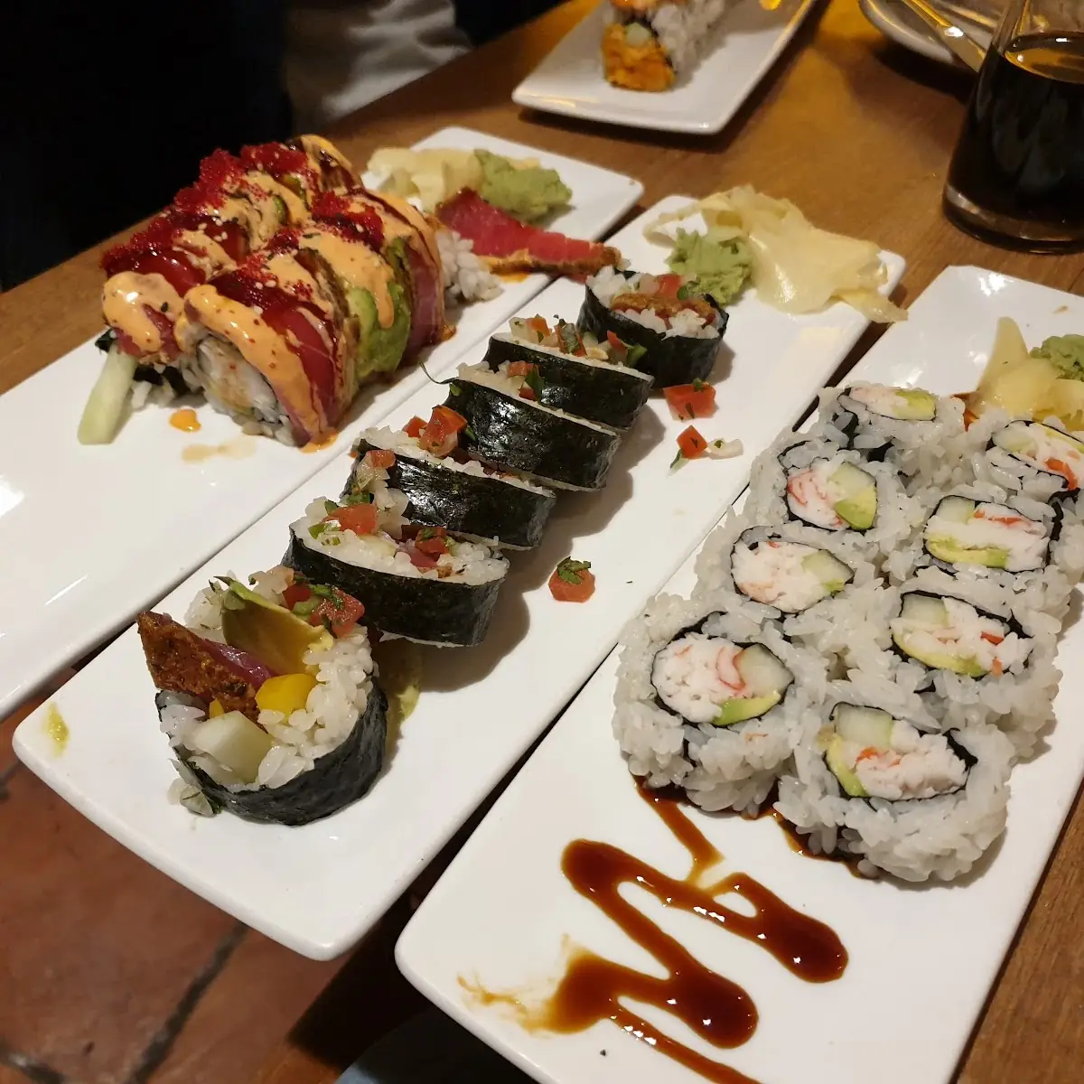 Coconut Shrimp Mango Sushi Roll