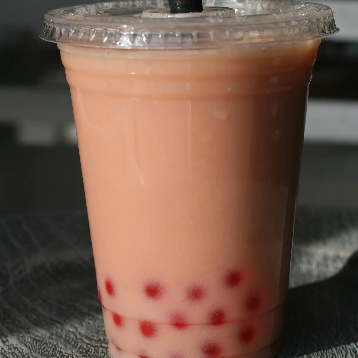 Strawberry Boba Tea