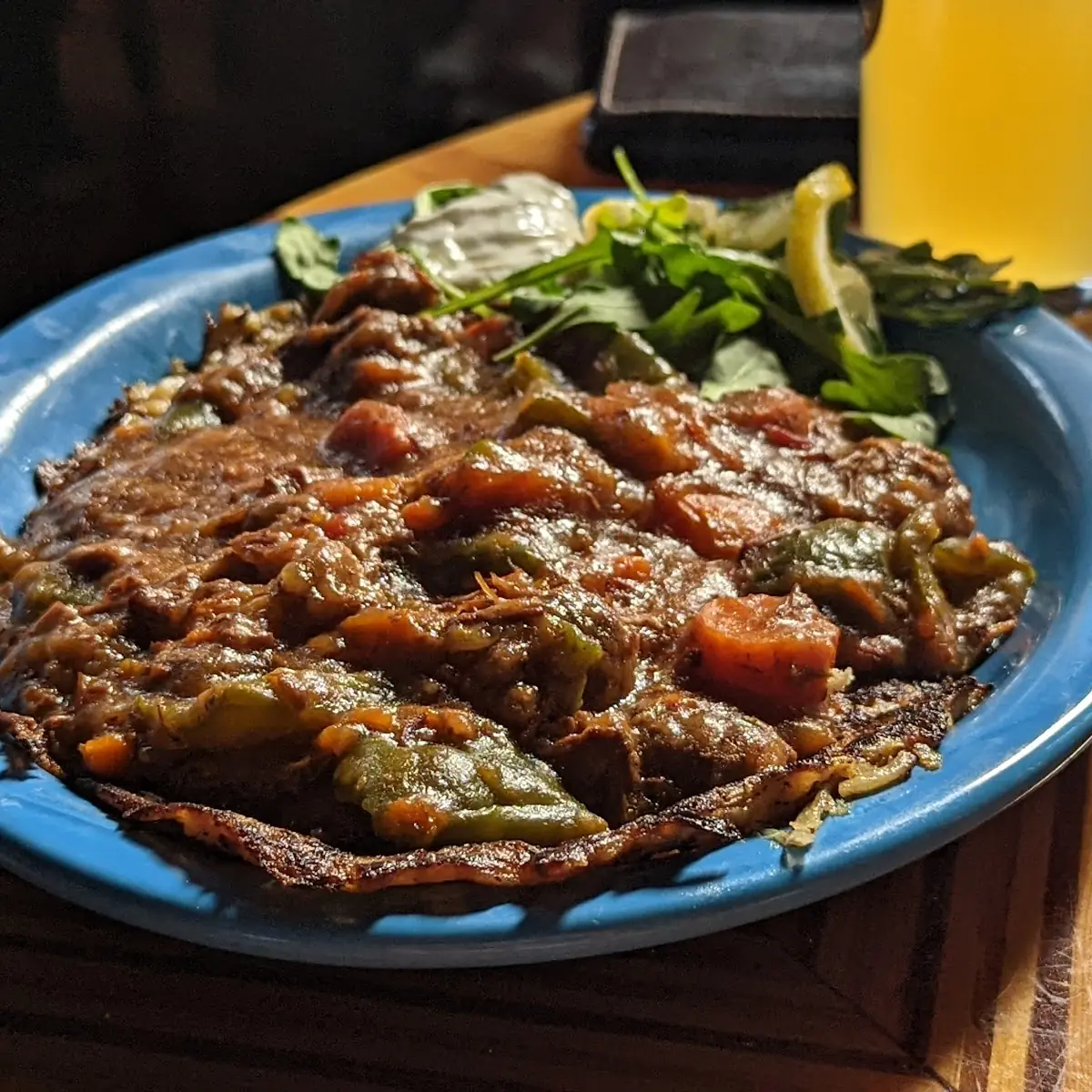 Potato Pancakes and Goulash