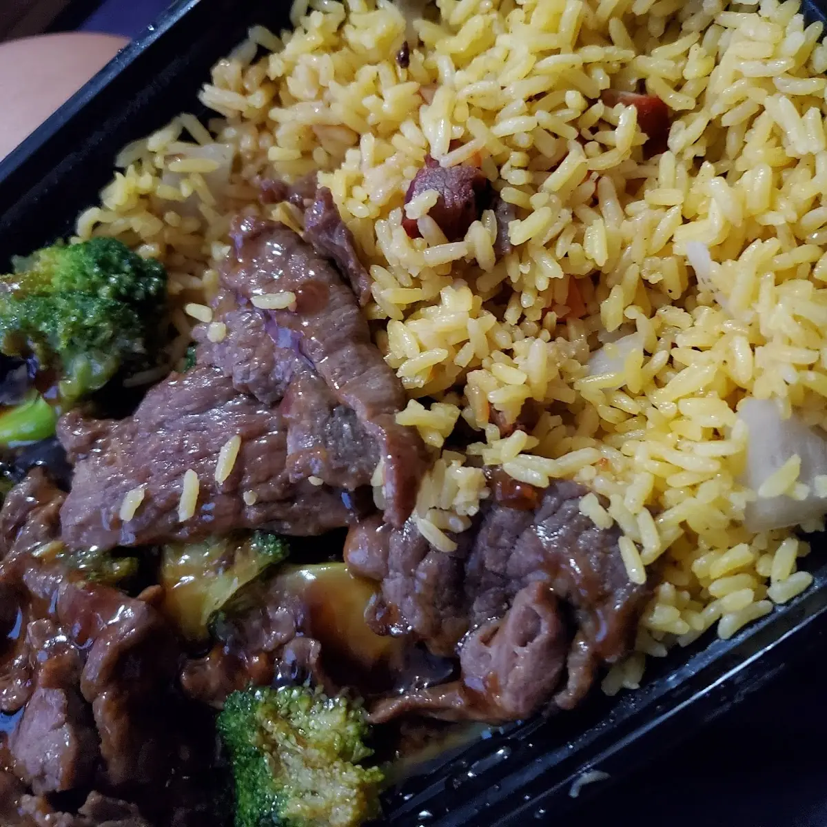 Broccoli Beef Fried Rice