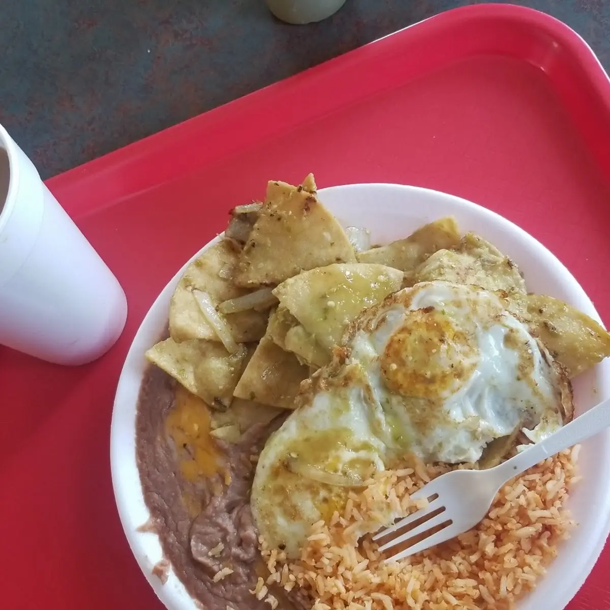 Chilaquiles Verdes Deliciosos