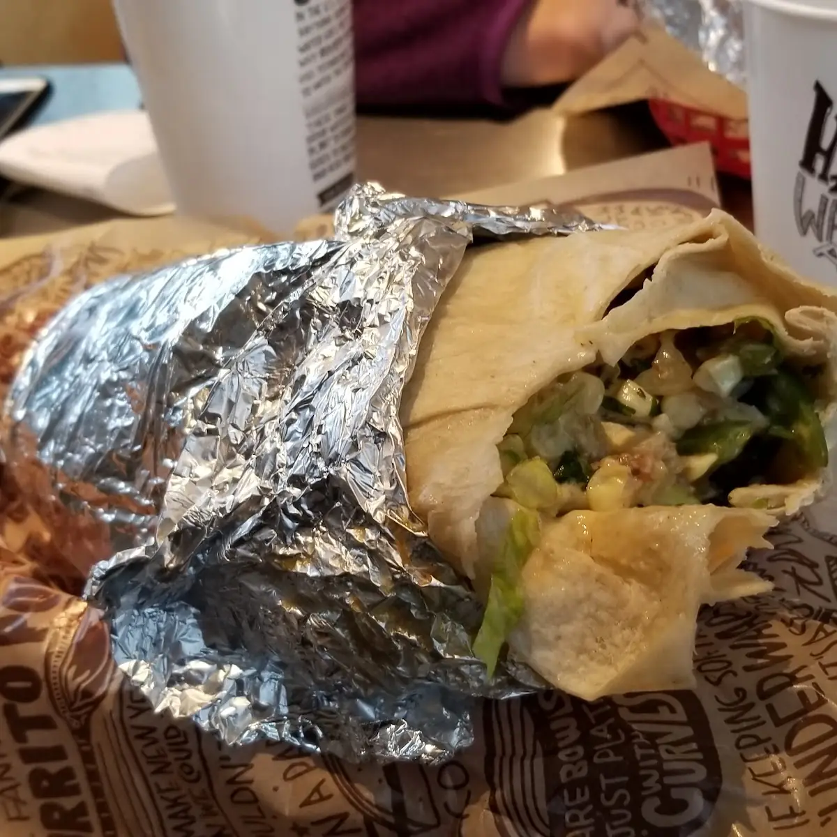 Chipotle Honey Chicken Burrito