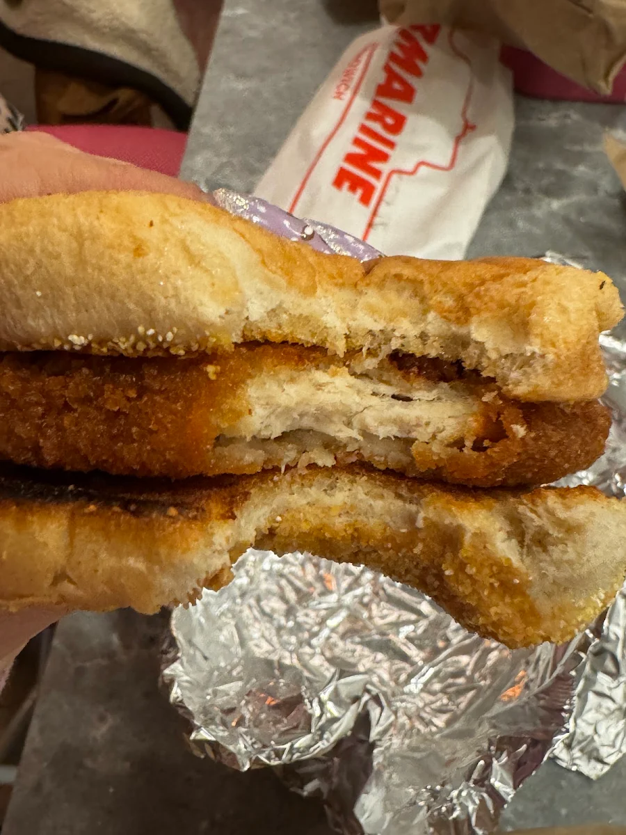 Plain Chicken Burger