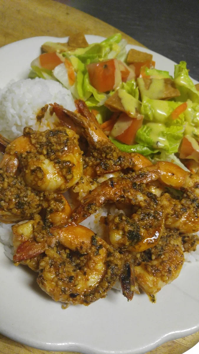 Cajun Shrimp Plate