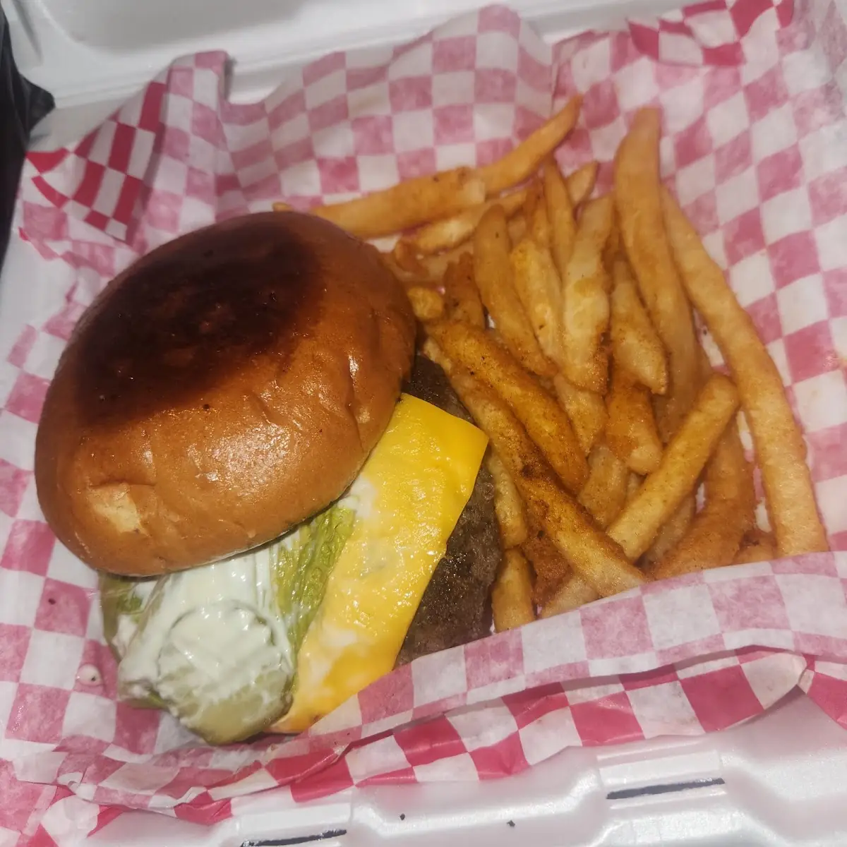 1 Lb Double Bacon Cheeseburger