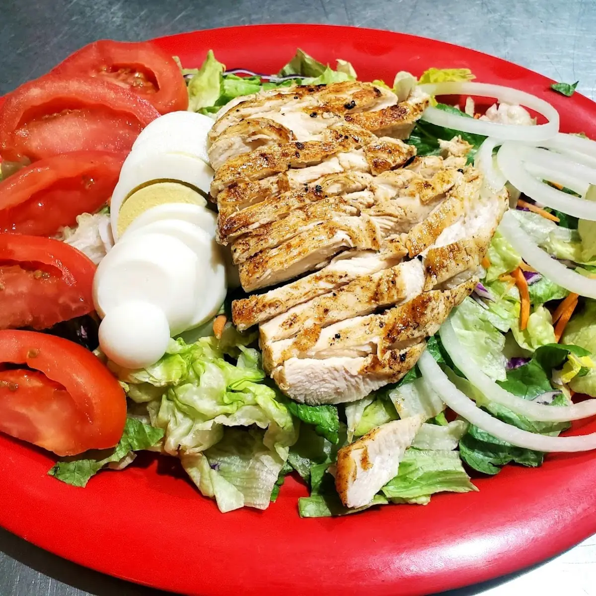 Grilled or Breaded Chicken Salad