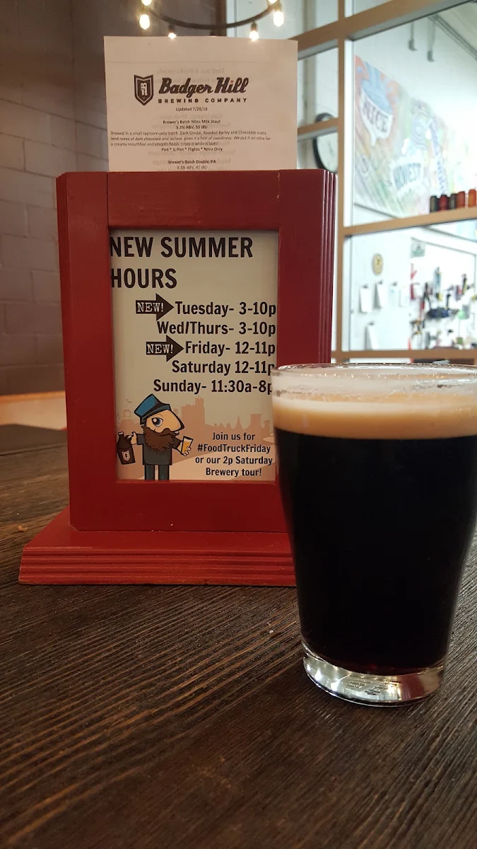 Milk Stout on Nitro