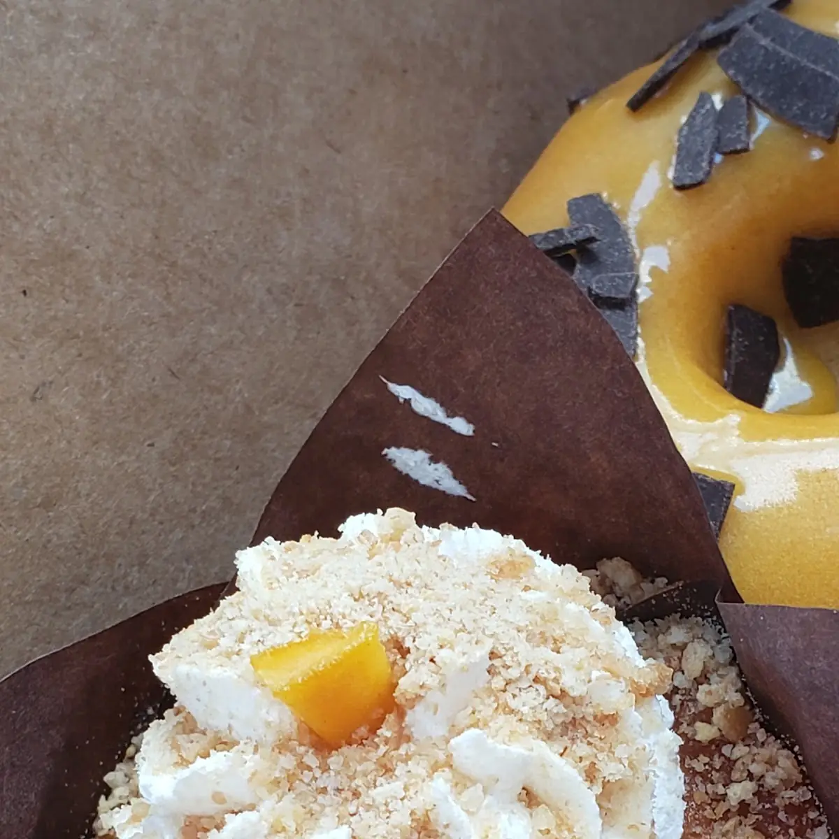 Mango Cream Cupcake