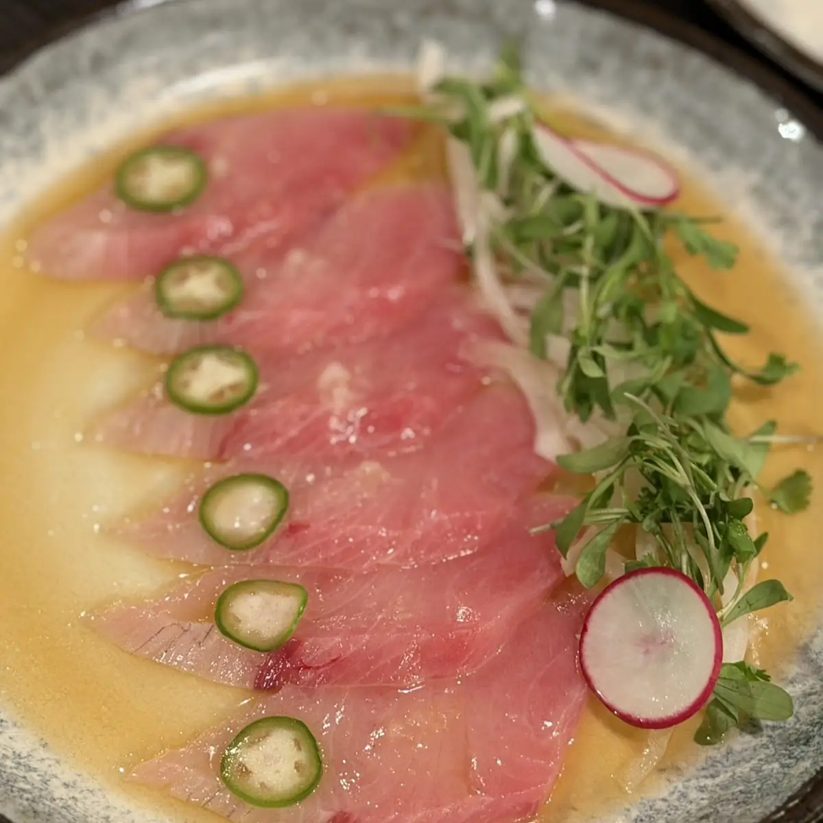 Yellow Tail Carpaccio