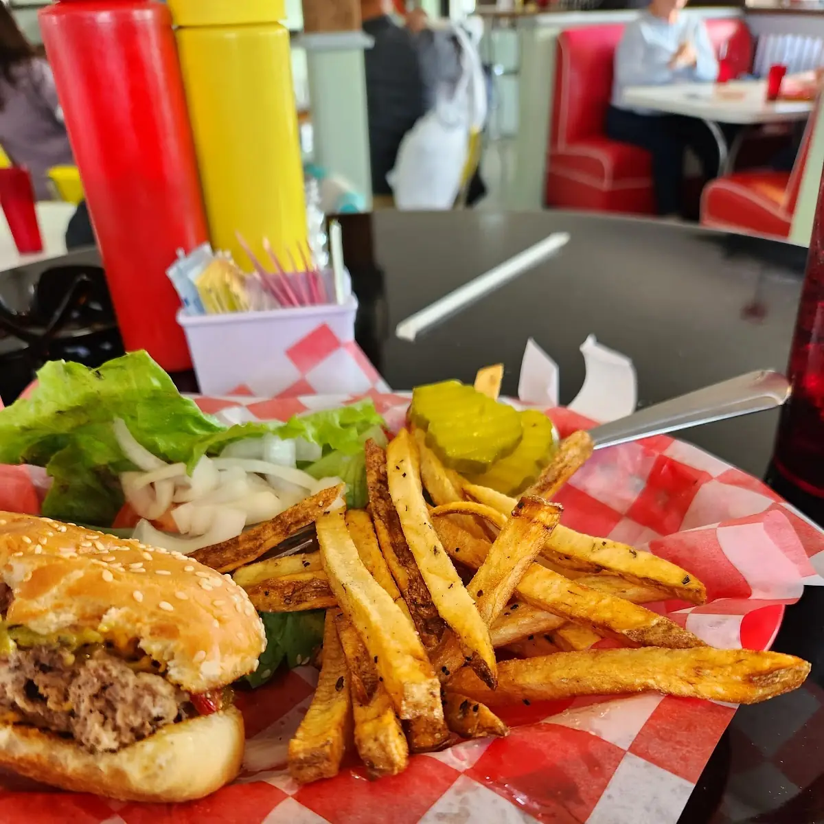 Green Chili Burger