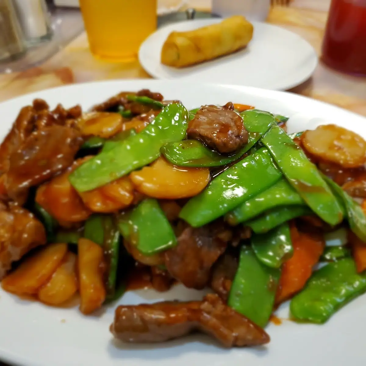 Beef with Snow Peas
