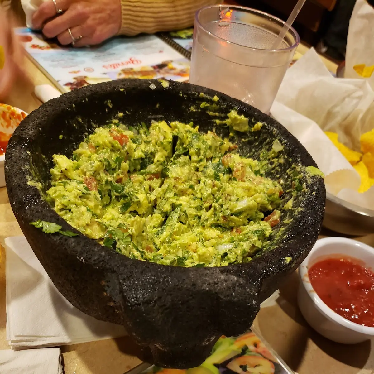 Tableside Guacamole Dip