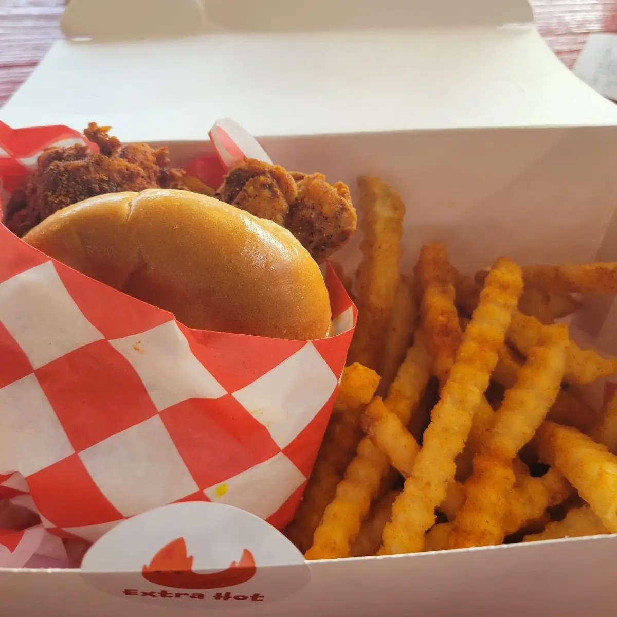 Extra Spicy Chicken Sandwich Combo