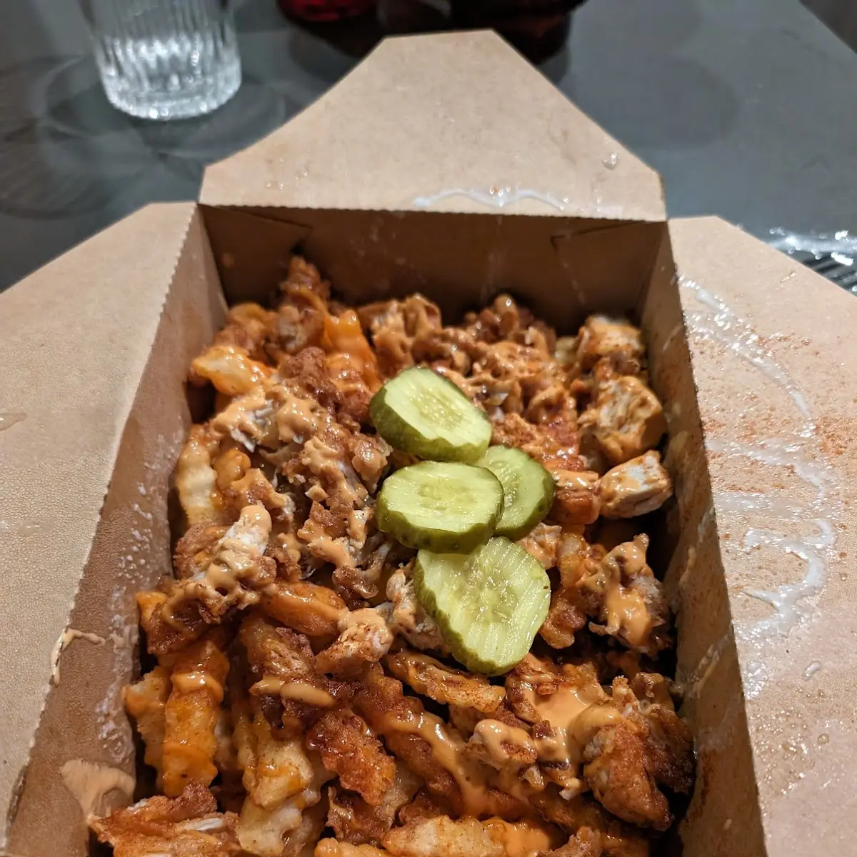Spicy Fried Chicken with Pickles