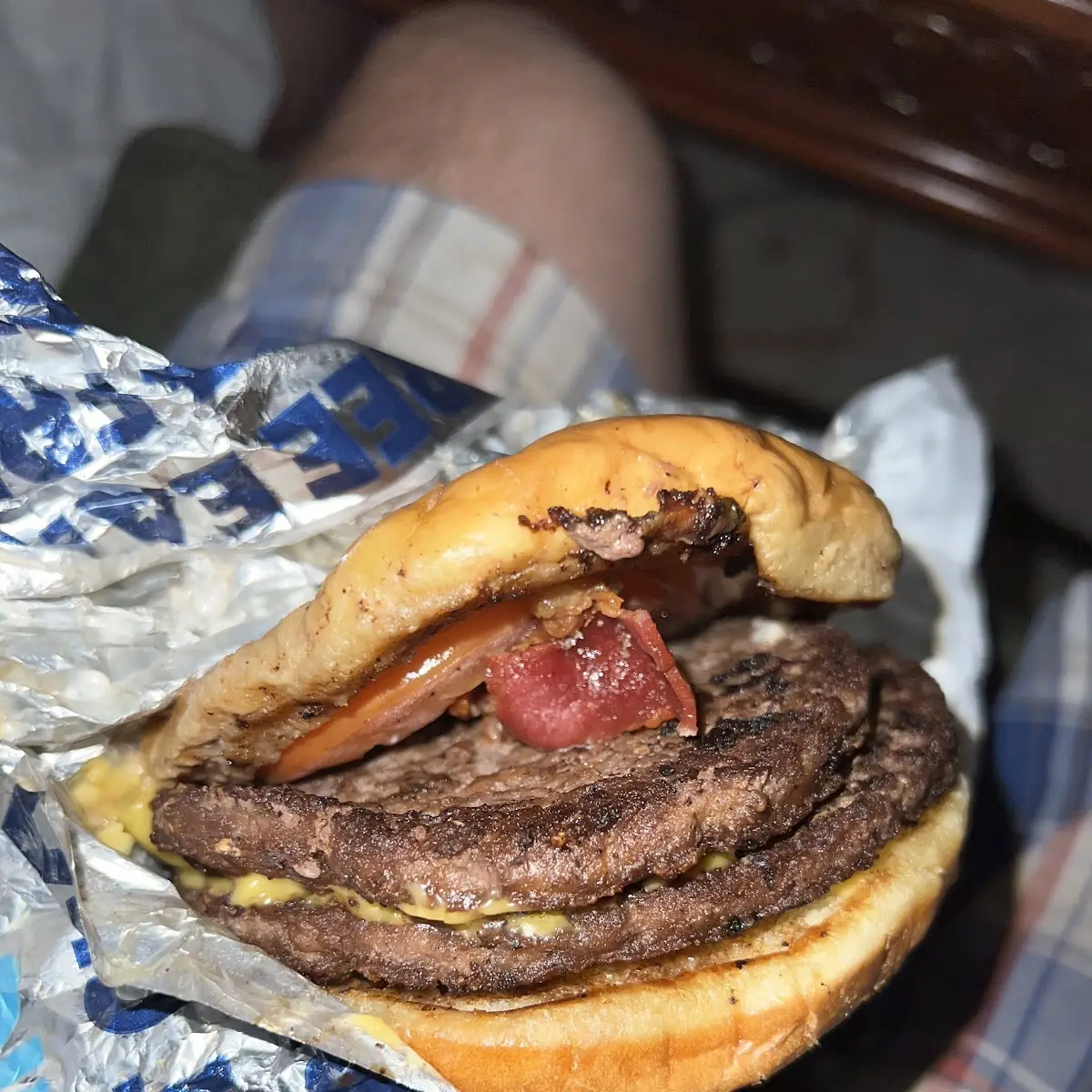 Hamburger Wacky Pack