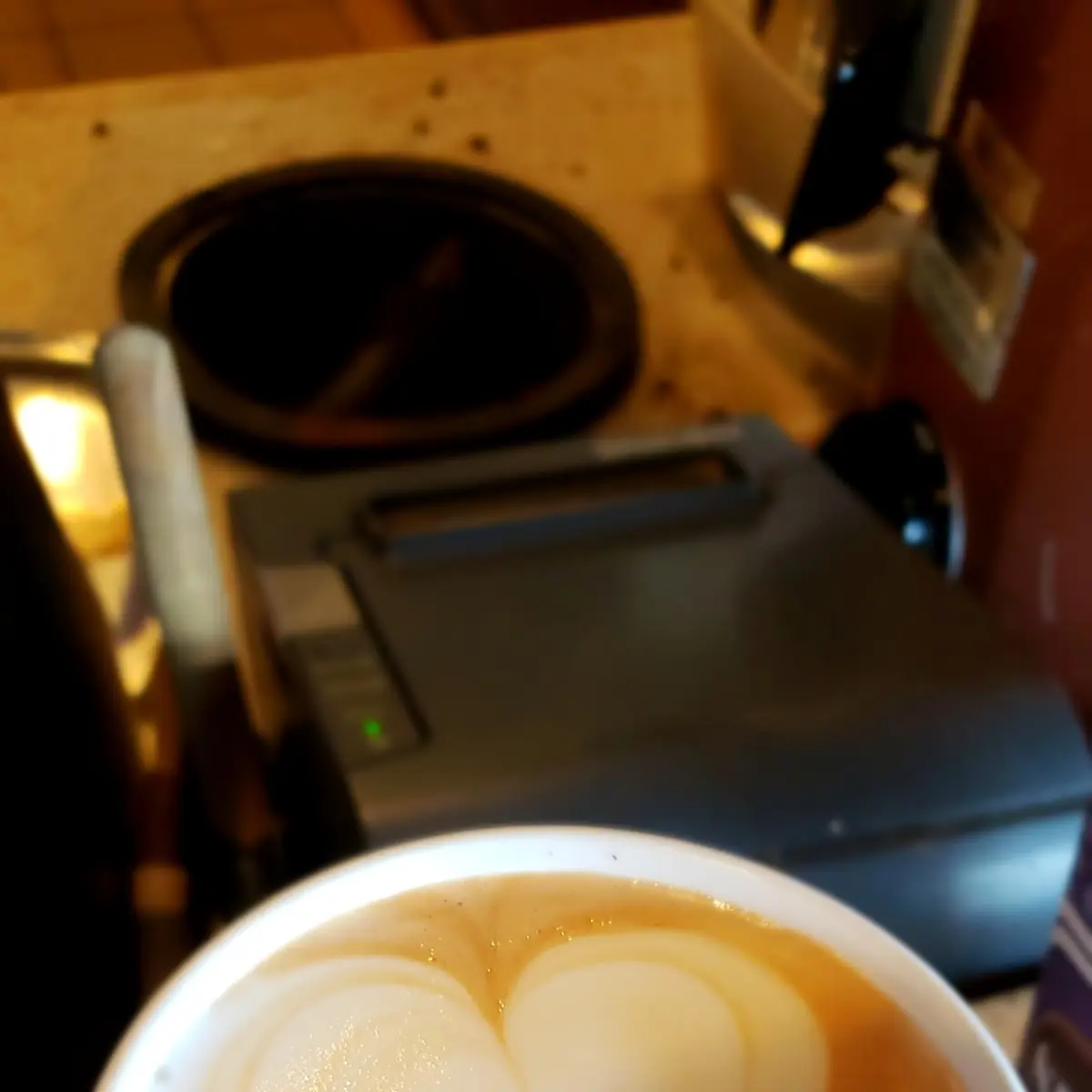 Blackberry Cobbler Latte