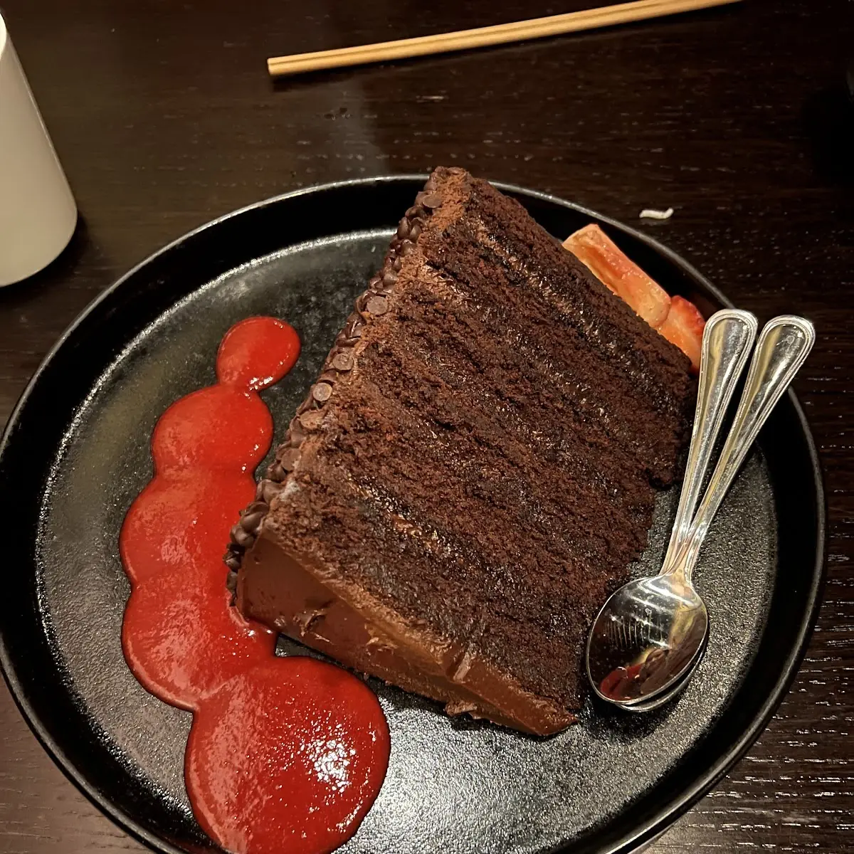 Three Layer Chocolate Cake