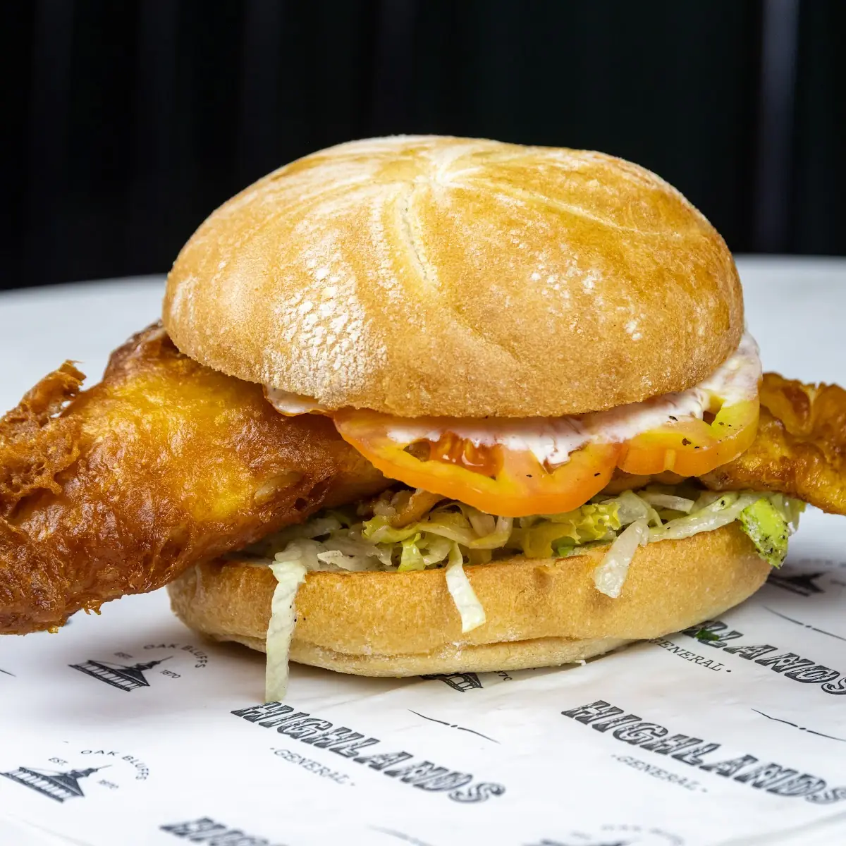 Pork Rib Sandwich