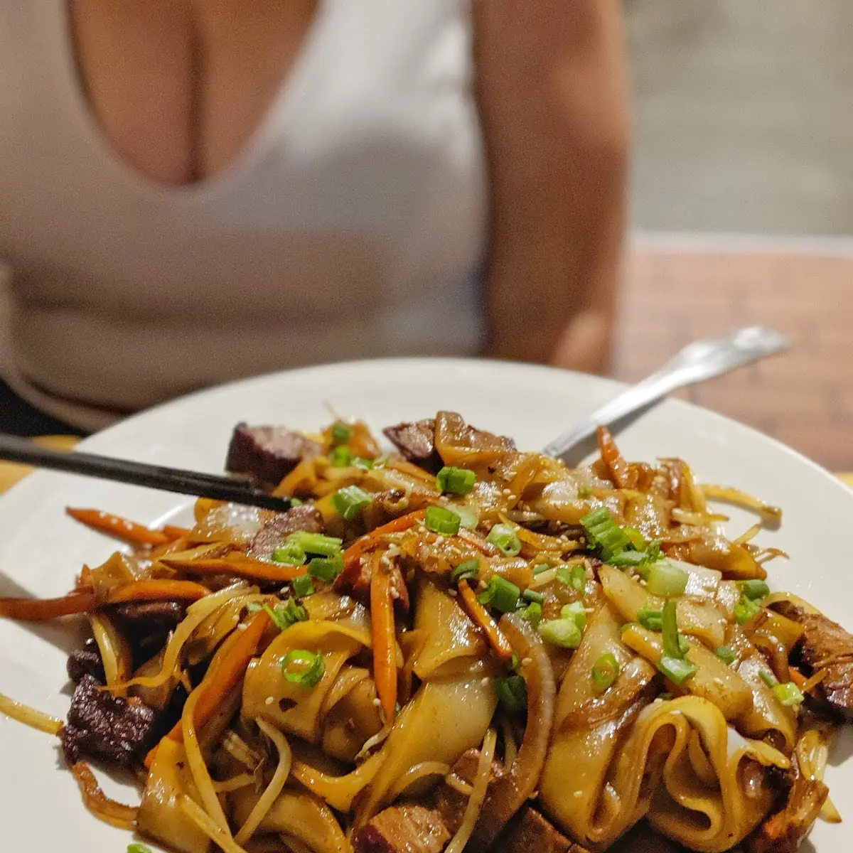 Roast Pork Chow Mein