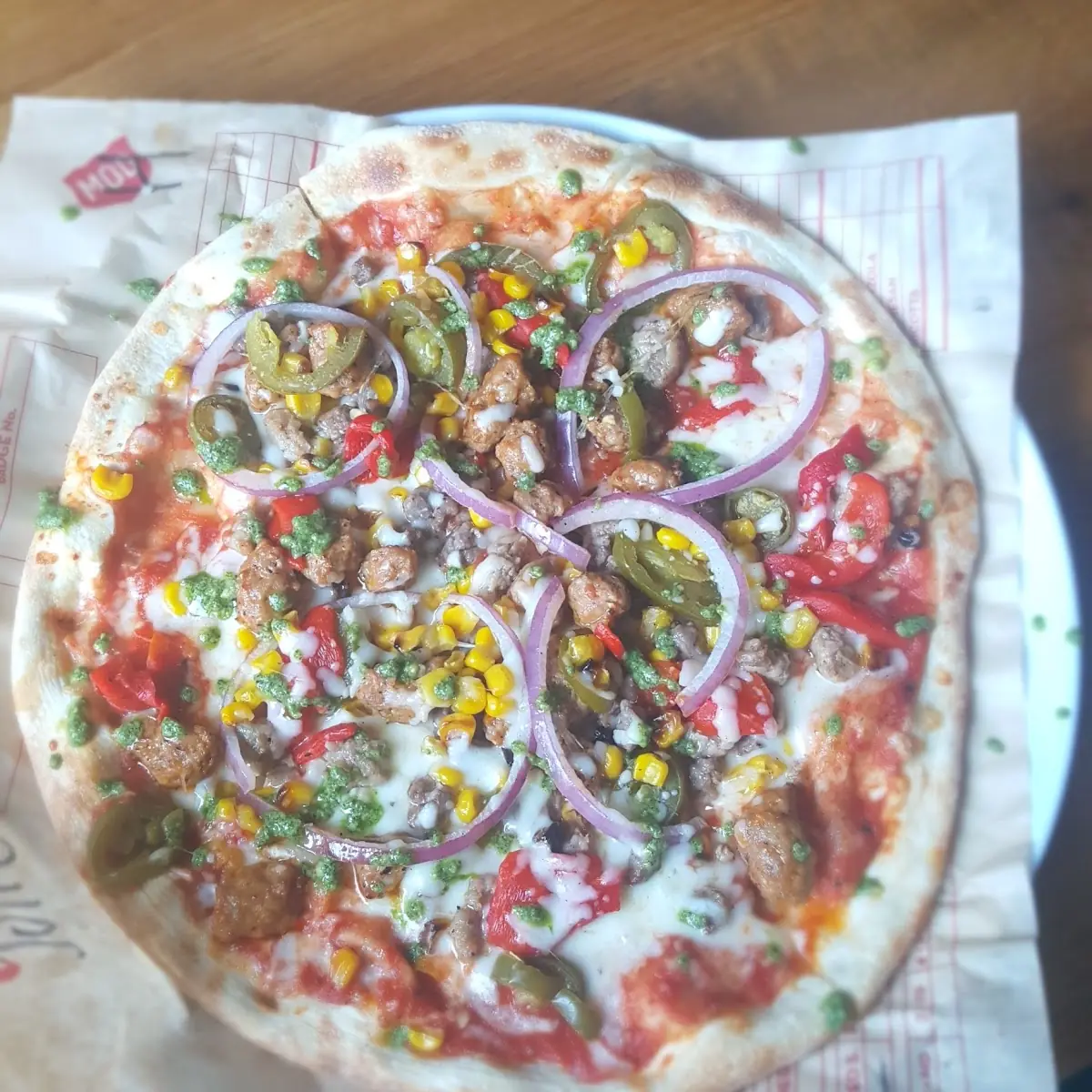 Wayne - Flash Mod Mini Pizza