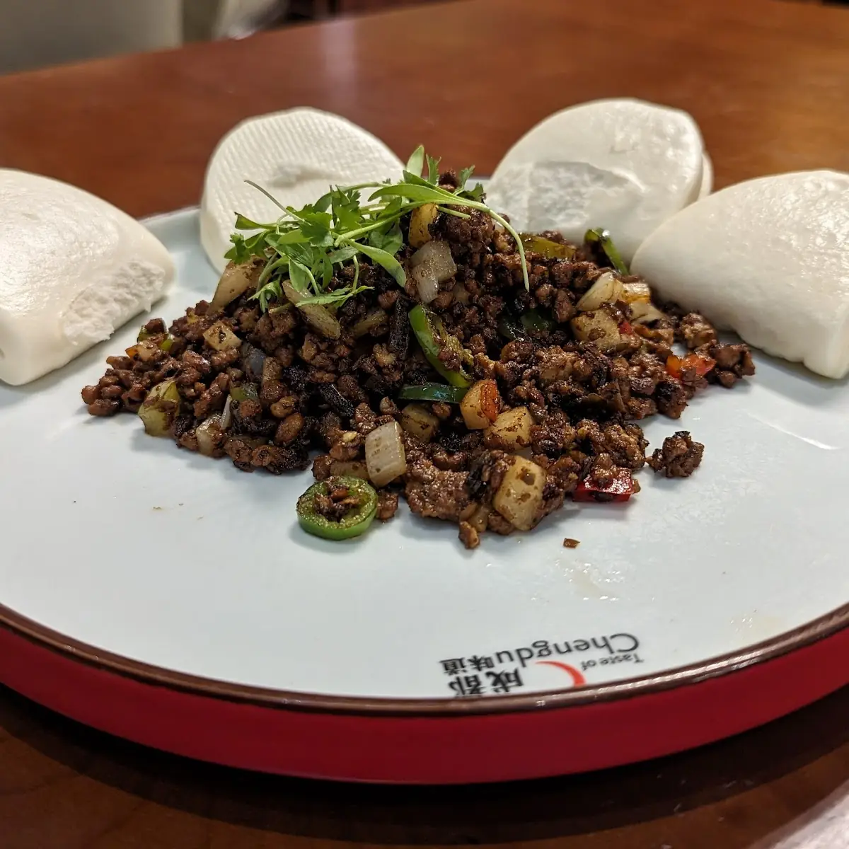 Diced Chicken Bao