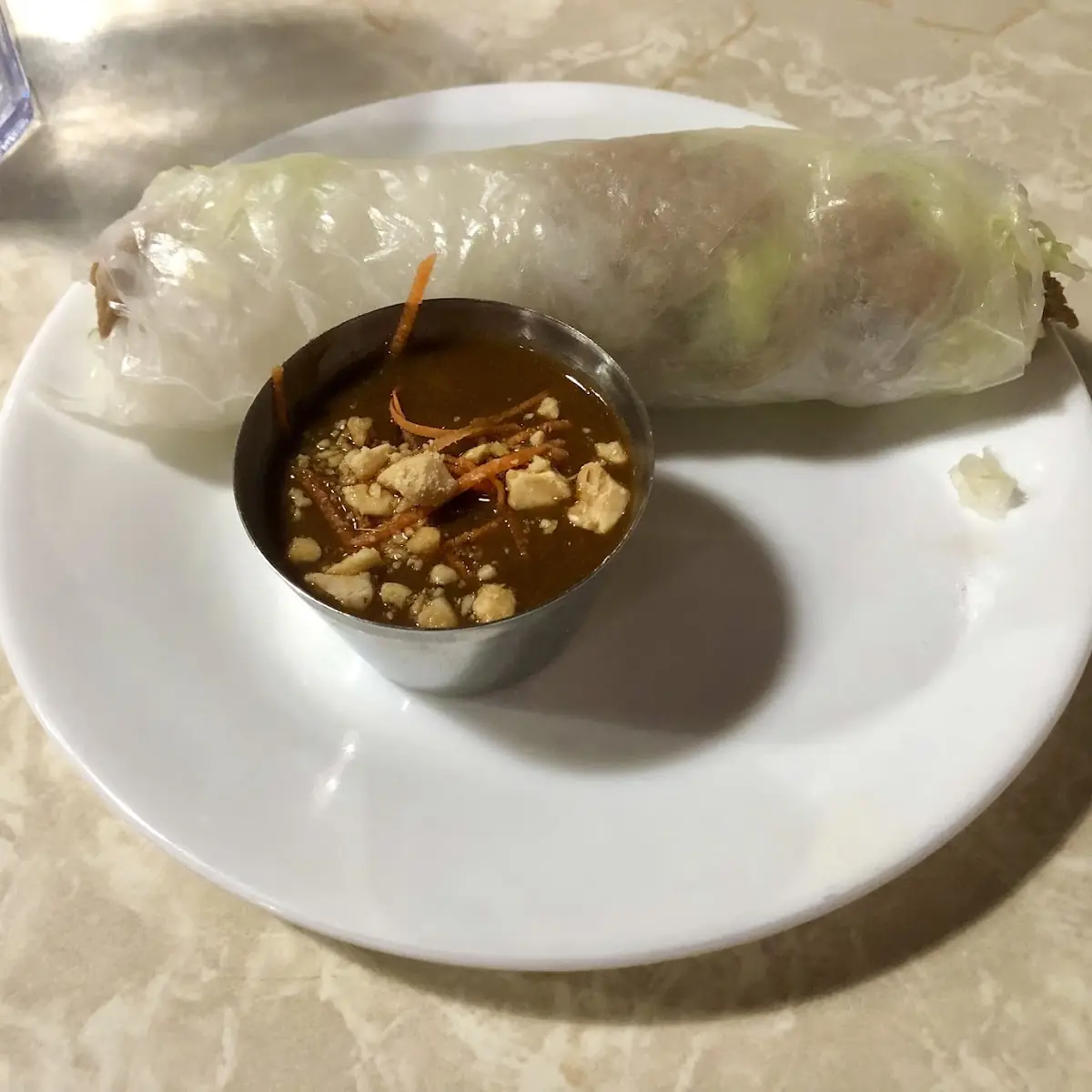 Mock Duck Spring Rolls