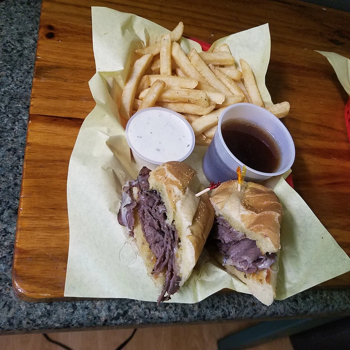 French Dip Sandwich