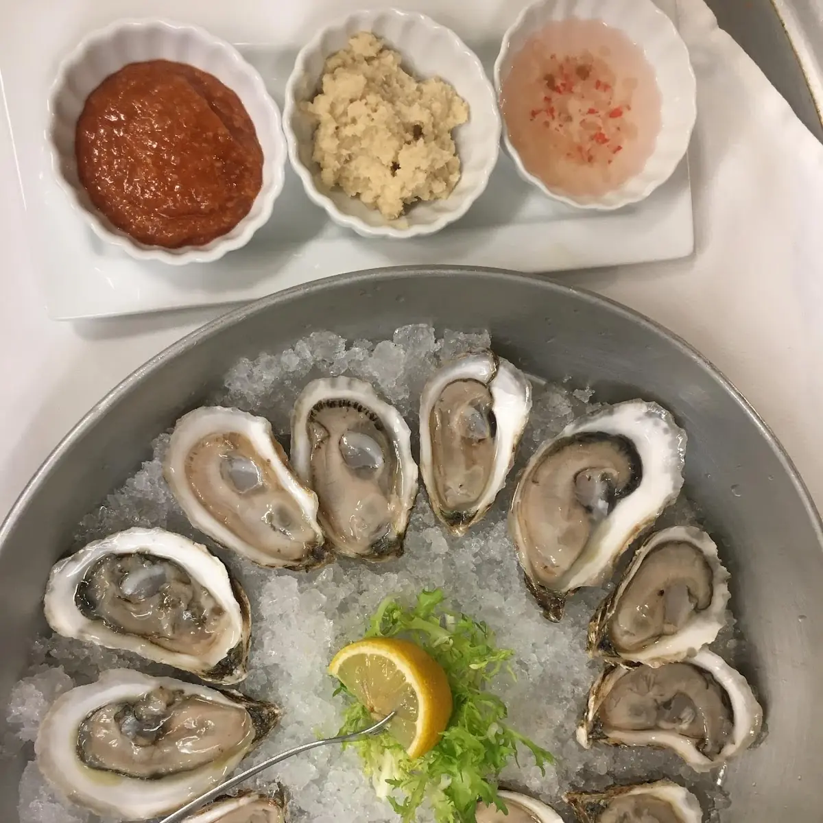 Oysters on the Half Shell