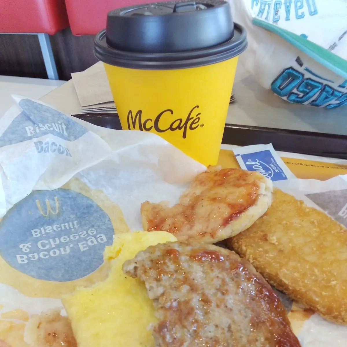 Sausage Egg Biscuit
