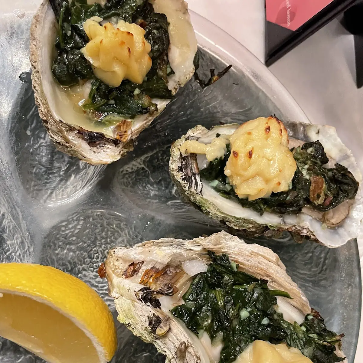 Oysters Rockefeller