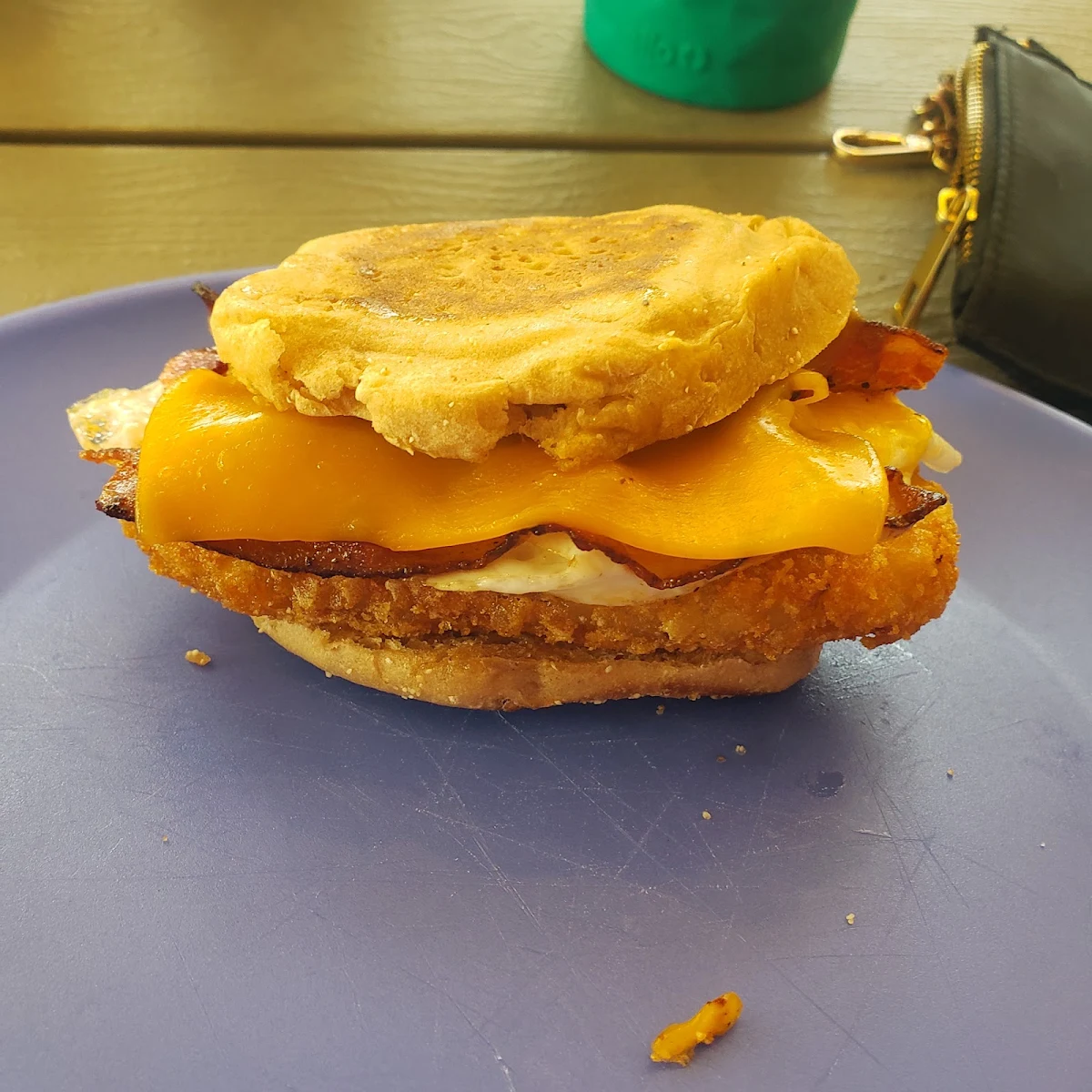 English Muffin Breakfast Sandwich