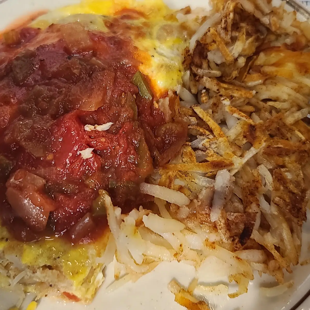 Seafood Omelette
