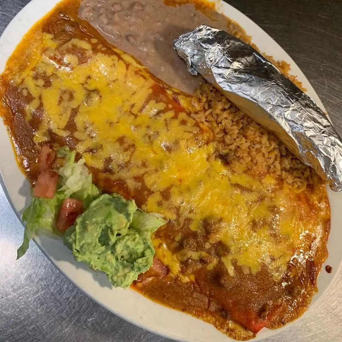 Largest Cheese Enchilada's in Town