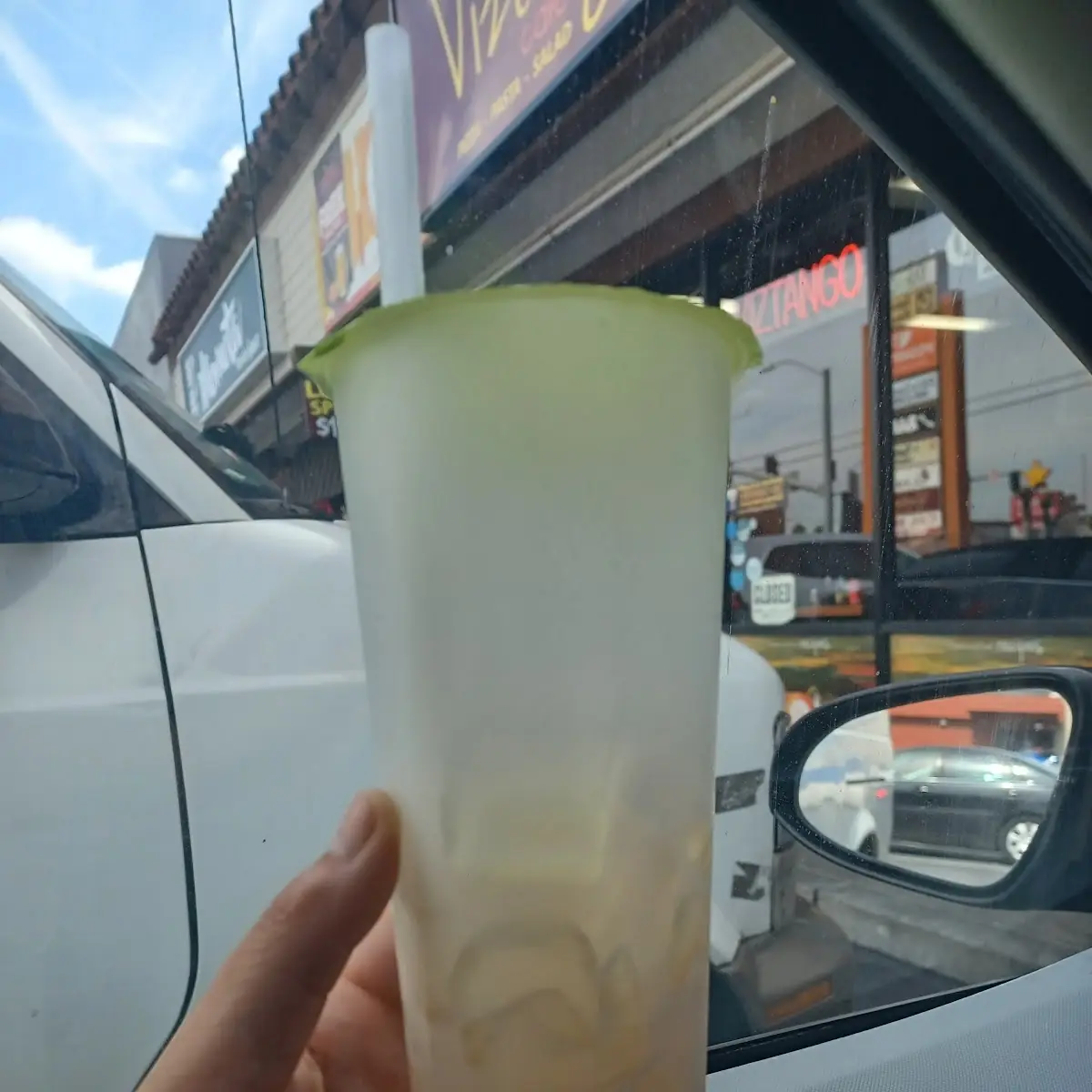 Red Ruby Black Milk Tea with Too Much Ice Unfortunately Terrible
