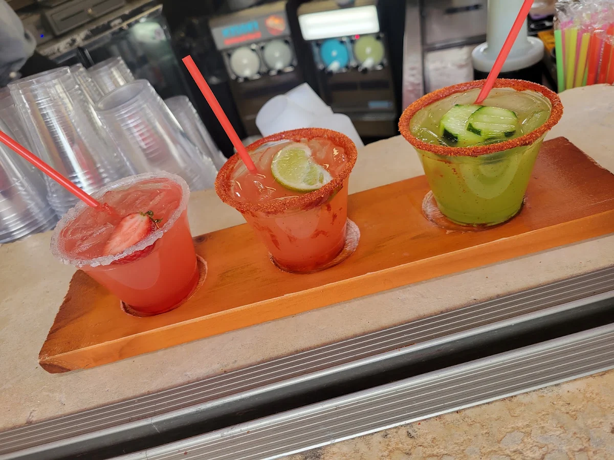 Margarita Flight on the Rocks