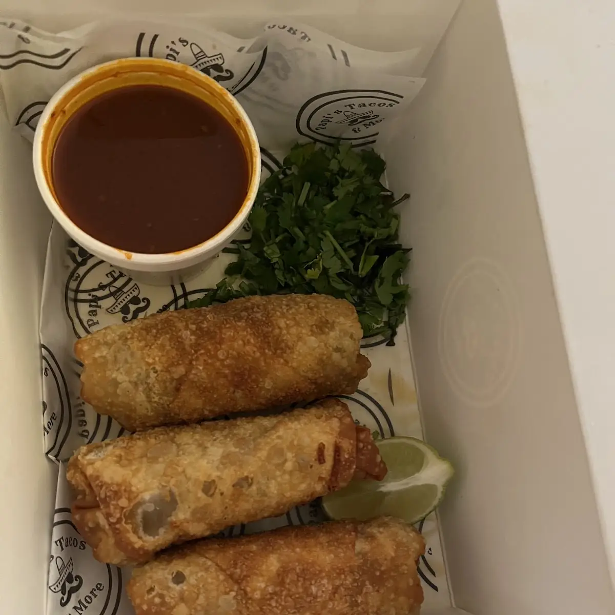 Birria Egg Rolls