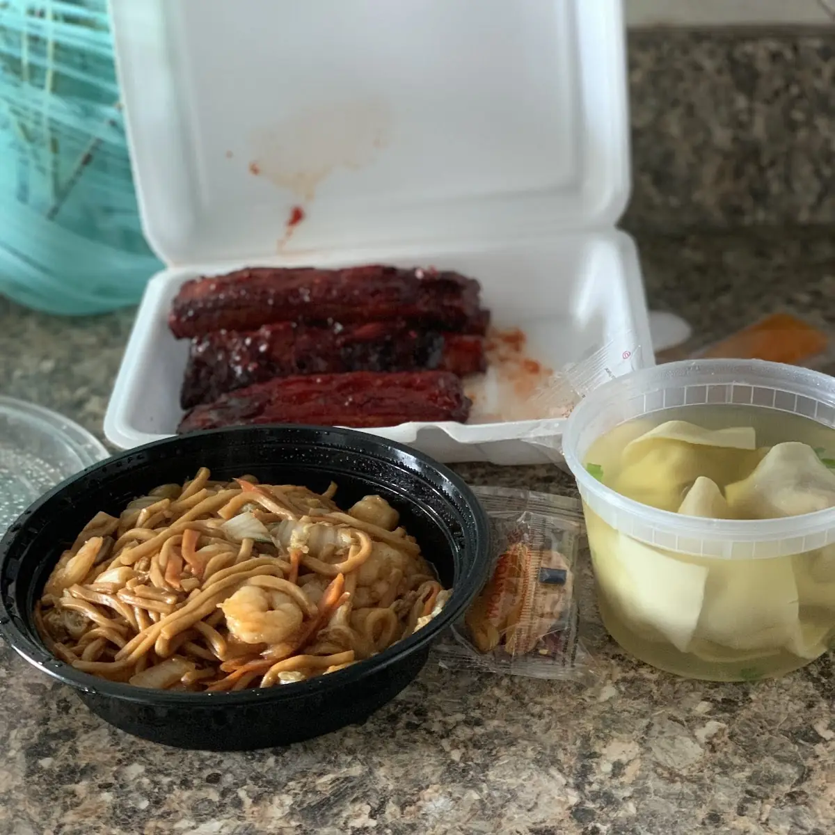 Chicken Lo Mein Combo