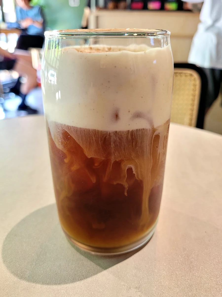 Coquito Cold Foam Cold Brew