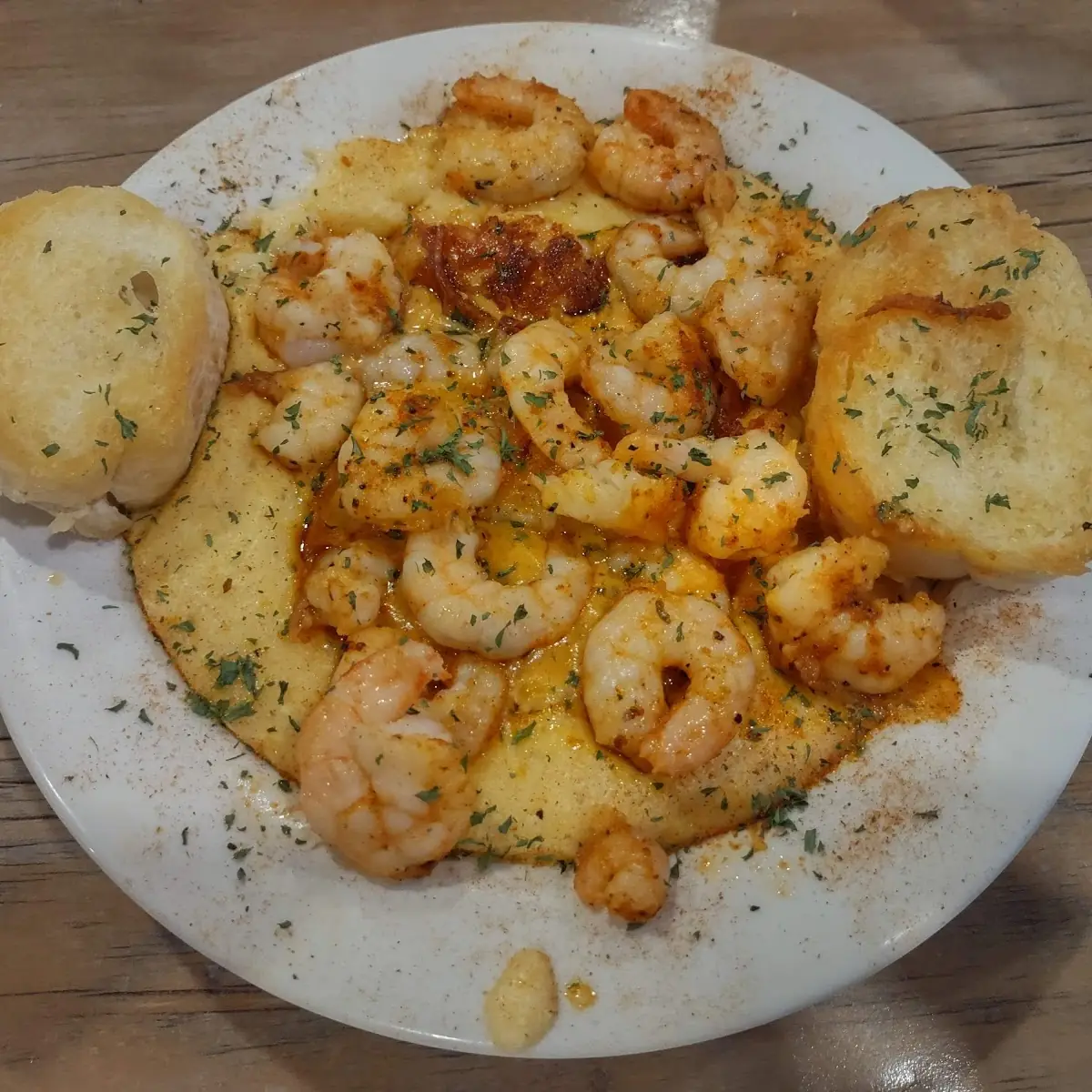 Blackened Shrimp and Grits