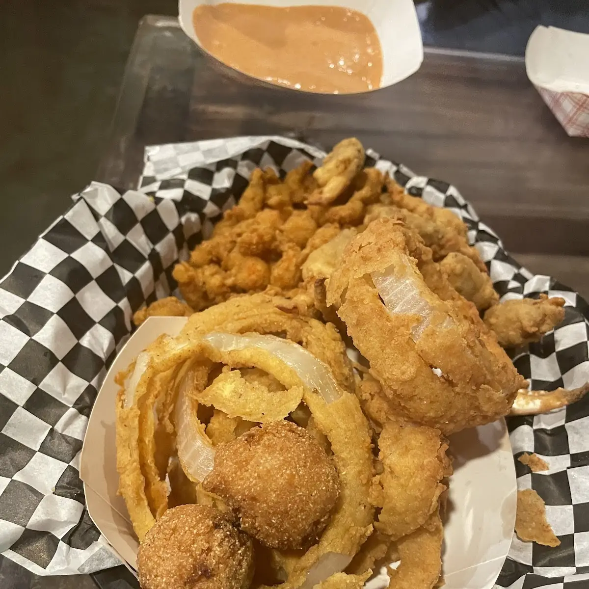 Onion Rings Fried Pickles